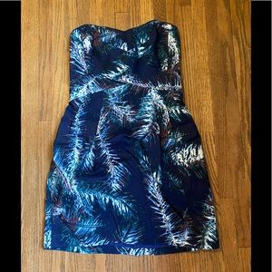 Club Monaco Strapless Party Dress
